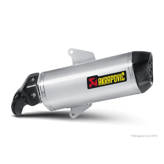 Slip-On Line Schalldämpfer für Roller MUFFLER SS/CF GP 800