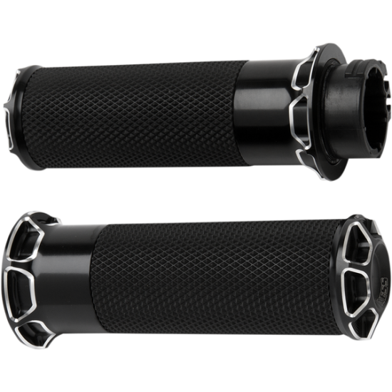 Fusion Beveled Grips GRIP BEVELLED TBW BLK