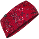 SportFlex® Headband HEADBAND SPFLX RED PAISLY