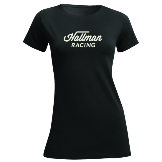 Women's Hallman Heritage T-Shirt TEE HLMN WMN HRTG BK SM