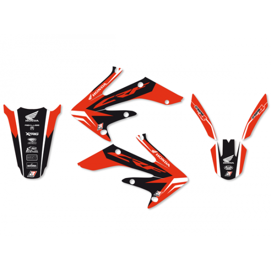 Graphics kit with seat cover GRPHC KT W/S CRF250 4-09