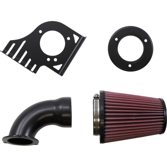 Cone Air Intake AIR INTAKE CN BK/BK SFTL