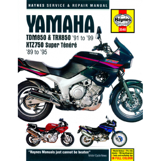 Service Manual (SB) YAMAHA TDM850, TRX85