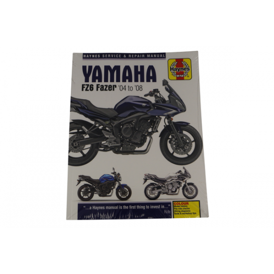 Service Manual YAMAHA FZ6 FAZER 04 - 08