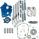 Nockenwellengehäuse-Satz für M-Eight Motor CAM 475G W/PLT OC/CHR M8