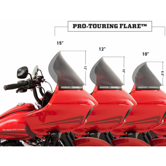 Pro Touring Flare™ Windschild WINDSHIELD FLR FLTR 15 CL