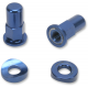 Hohe Reifenhaltermuttern-/Distanzbuchsen-Set RIM LOCK NUT/SPACER KT BL