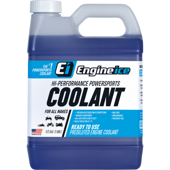 Hi-Performance Powersports Coolant ENGINE ICE COOLANT 1/2GAL