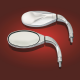 Twisted Spiegel kurz VANTAGE CRSR MIRROR SHORT Twisted Spiegel kurz VANTAGE CRSR MIRROR SHORT