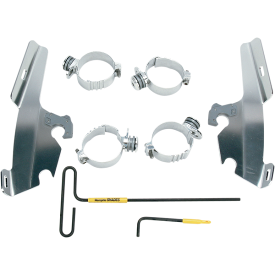 Kompletter Montagesatz mit Fats/Slim Windschild Trigger-Lock MNT KIT TL F/S VTX1800C/R