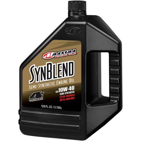 SynBlend Semi-Synthetic 4T Engine Oil OIL MAXUM4 SYN BLEND 10W40 GAL