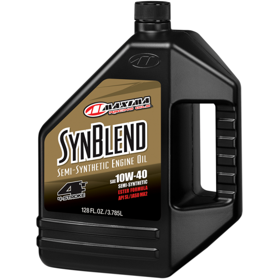 SynBlend halbsynthetisches 4T-Motoröl OIL MAXUM4 SYN BLEND 10W40 GAL