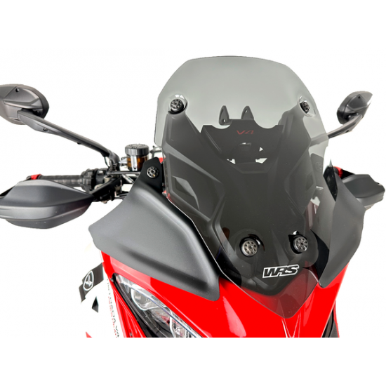 Paar seitliche Windabweiser DFLCTRS MULTISTRADA V4 MATTBLK