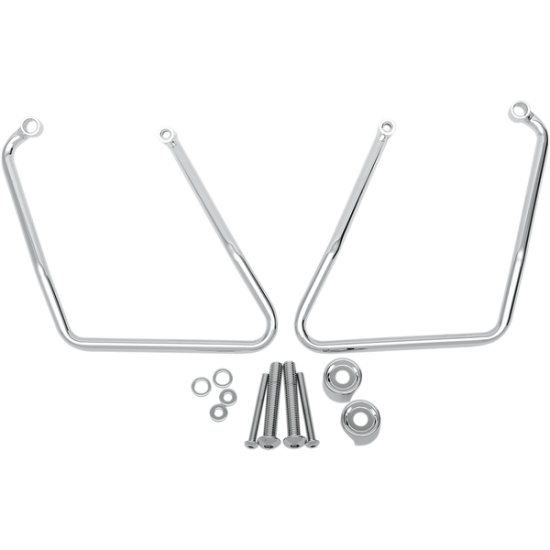 Chrome Saddlebag Support Brackets SUPPORT, SDLBAG 04-14XL