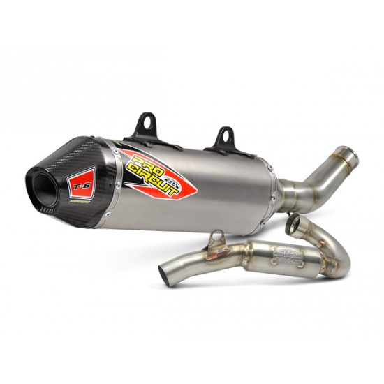 Ti-6 Pro, Ti-6 und T-6 Auspuffanlage EXHAUST T6 SS/TI/CF HVA 450