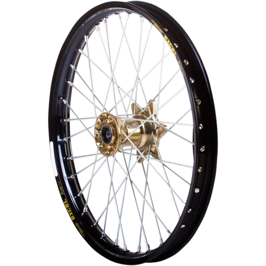 Elite MX-EN Wheel, silver spokes WHEEL ELITE 21X1.60 LB