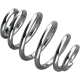 Sitzbankfedern 3" CHROME SEAT SPRING