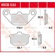 All Round Ceramic Brake Pads BRAKE PAD TRW MCB532