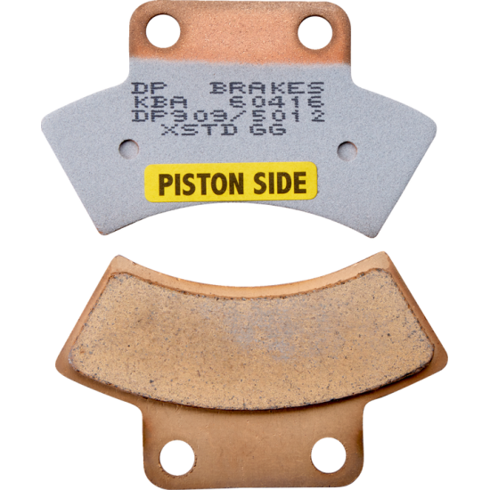 ATV/UTV Sintermetall-Bremsbeläge BRAKE PAD, ATV POL, REAR