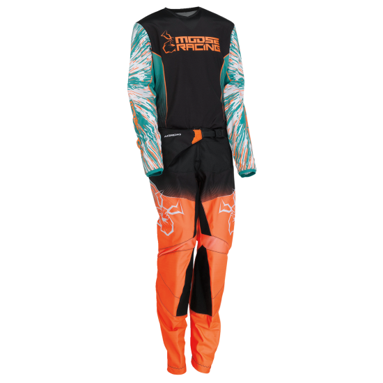 Agroid Hose für Jugendliche PANT YTH AGRD TL/OR/BK 18 Agroid Hose für Jugendliche PANT YTH AGRD TL/OR/BK 18