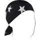 Flydanna® Micro-Mesh Polyester Headwrap FLYDANNA POLYMM BKWT FLAG