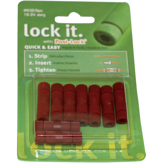 Posi-Lock®-Kabelverbinder POSI-LOCK 18-24 AWG 9PK