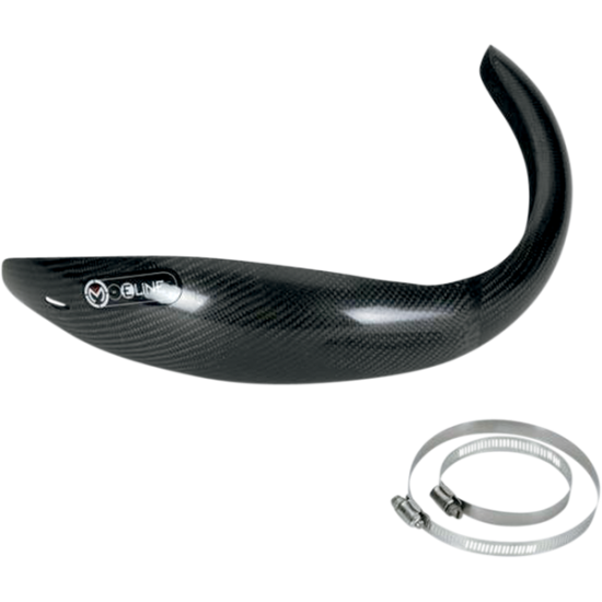 E Line 2-Stroke Pipe Guard GUARDPIPE-CRBN FIBR FMF