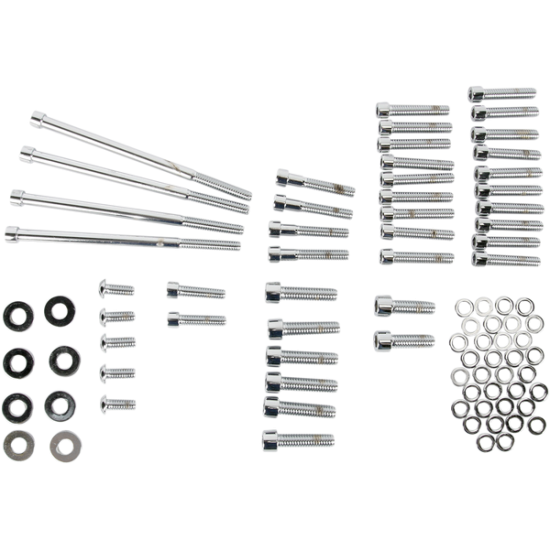 Side Cover Bolt Kit BOLT SET SIDE CVR FLT POL