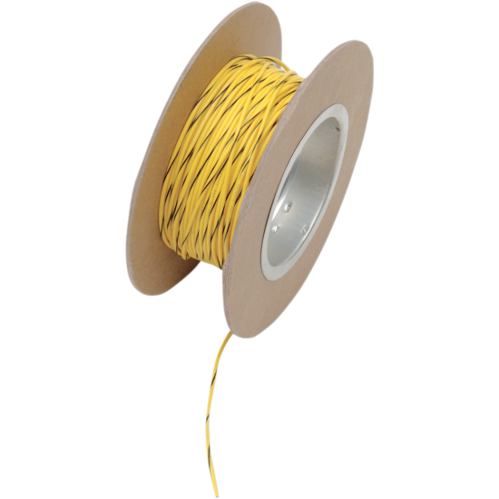 OEM farbige Drahtspule WIRE 18G 100' YELLOW/BLK