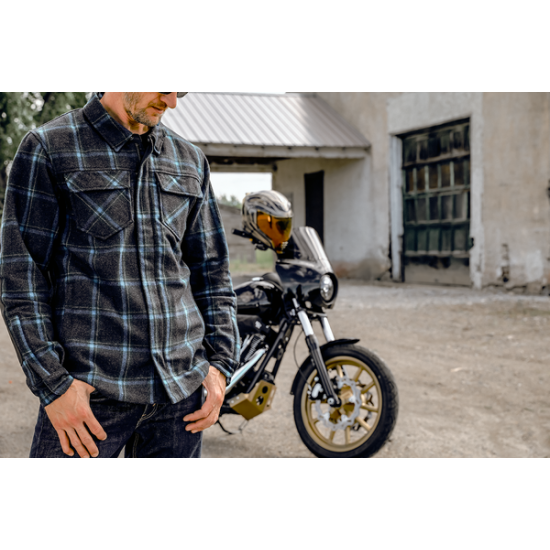 Upstate Riding Flannel Shirt FLANNEL UPSTATERIDE BL 2X Upstate Riding Flannel Shirt FLANNEL UPSTATERIDE BL 2X