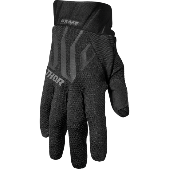 Draft Gloves GLOVE DRAFT BLACK/CHAR LG