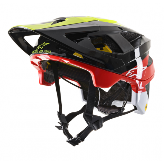 Vector Tech Fahrradhelm HELMET V-PILOT BK/YL/RD S