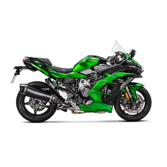 Slip-On Serie Schalldämpfer MUFFLER TI BL NINJA H2 SX