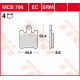 All Round Ceramic Brake Pads BRAKE PAD TRW MCB706