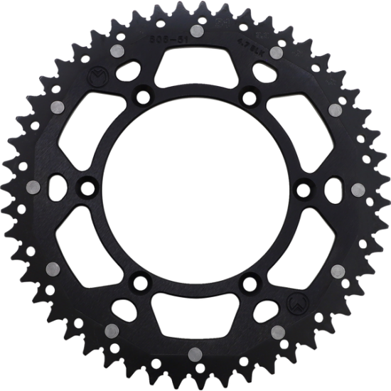 Zweiteiliges Kettenrad SPROCKET DUAL MSE 51 BK