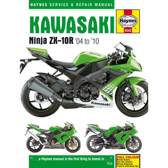 Service Handbuch KAWASAKI NINJA ZX-10R (04