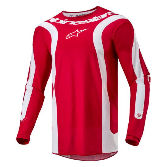 Fluid Lurv Jersey JERSEY F-LURV RED/WHT 2X