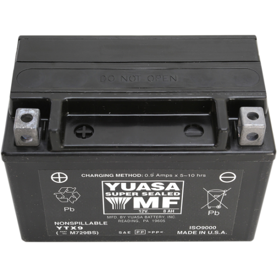 Wartungsfreie AGM-Batterie BATTERY YTX9 FA
