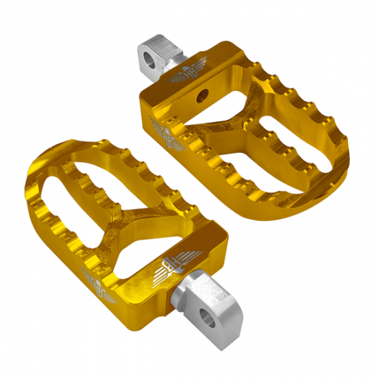 Foot Pegs for Harley FOOTPEGS MX V2 SOFTAIL XL GOLD