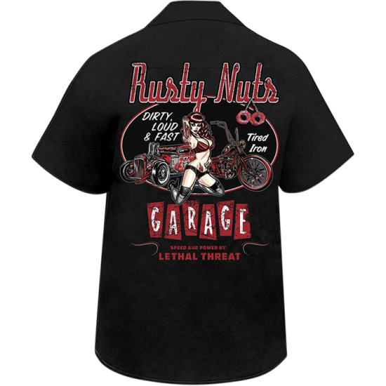 Rusty Nuts Shirt SHIRT RUSTYNUTS BLK 4X