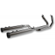 2-into-2 Dominator Exhaust System EXH W/4.5 MUF 17-19 FL E