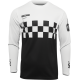 Hallman Differ Cheq Jersey JERSEY DIFFER CHEQ BK/WH 3X