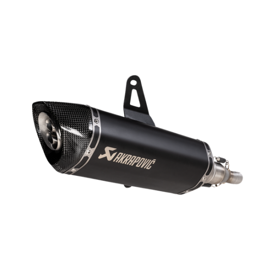 Slip-On Line Schalldämpfer für Roller MUFFLER SS/CF BLK ITAL