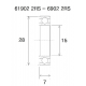 B5 Lager BEARING B5 15X28X7MM