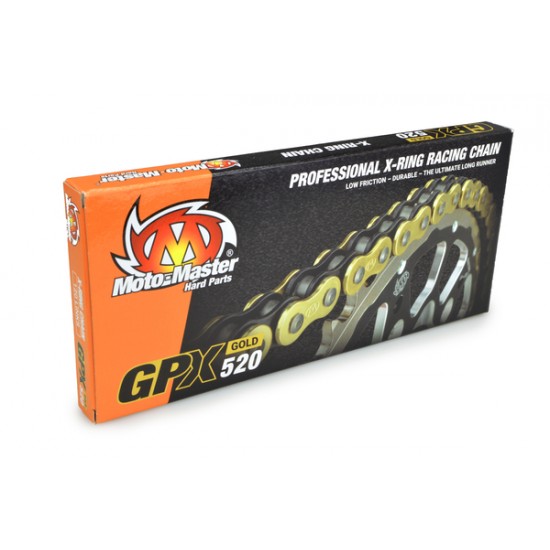 520 GPX Drive Chain CHAIN GPX 520 GOLD 120 LINKS