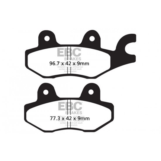 GPFAX Series Race Sindered Brake Pads BRAKE PAD GPFA SINTER RACE