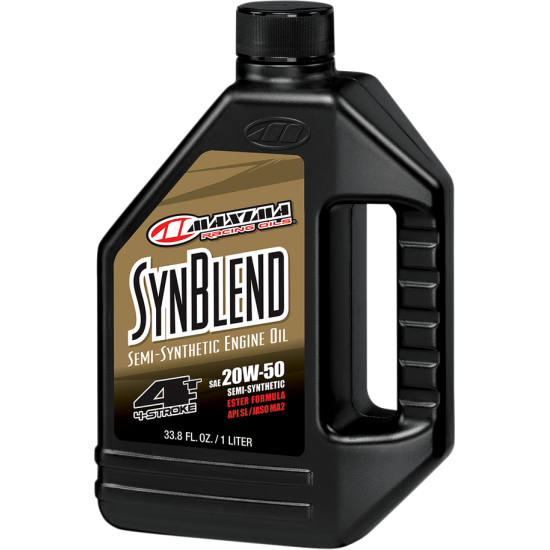 SynBlend halbsynthetisches 4T-Motoröl OIL MAXUM4 SYN BLEND 20W50 LTR