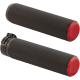 Gerändelte Fusion-Griffe GRIP KNURLED CBL RED