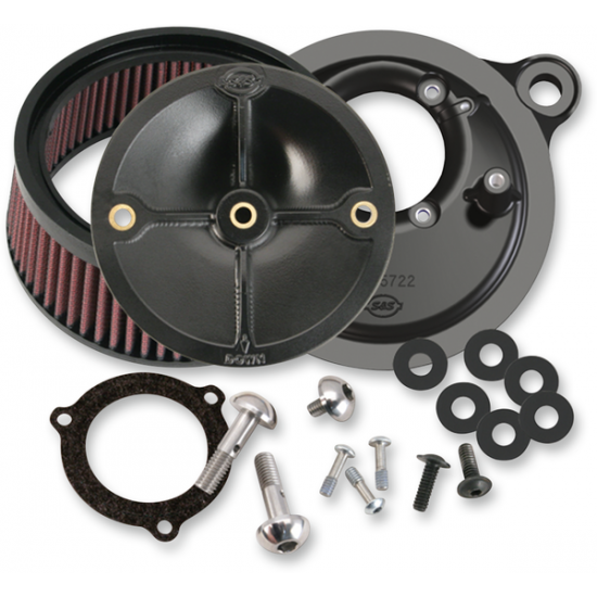 Super Stock™ Stealth Air Cleaner Kit AIR CLNR STLTH F/66MM TB