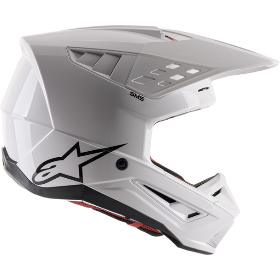 Supertech M5 Solid Helmet HELMET SM5 SOLID WHT S